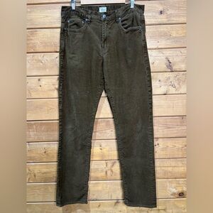 J.Crew 770 Slim Corduroy Pants Brown Stretch 34x34